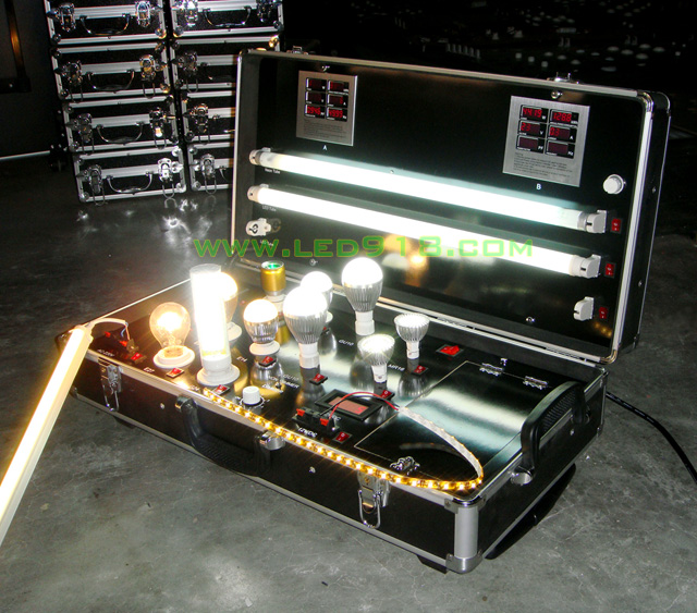 中号68DC－02－LED展示箱点亮效果图