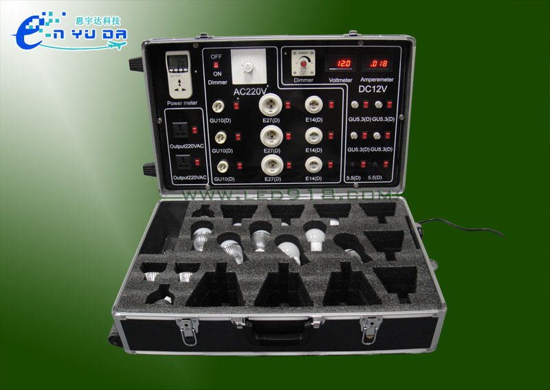 LED Sample display case,The high-end LED digital display test box,LED lighting demo box-1P-60CM